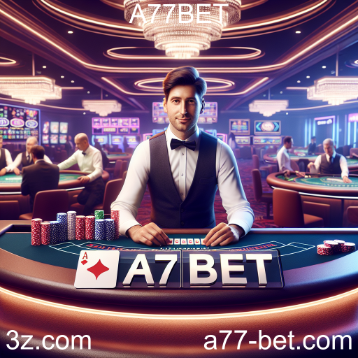 A Magia dos Cassinos Ao Vivo na A77BET
